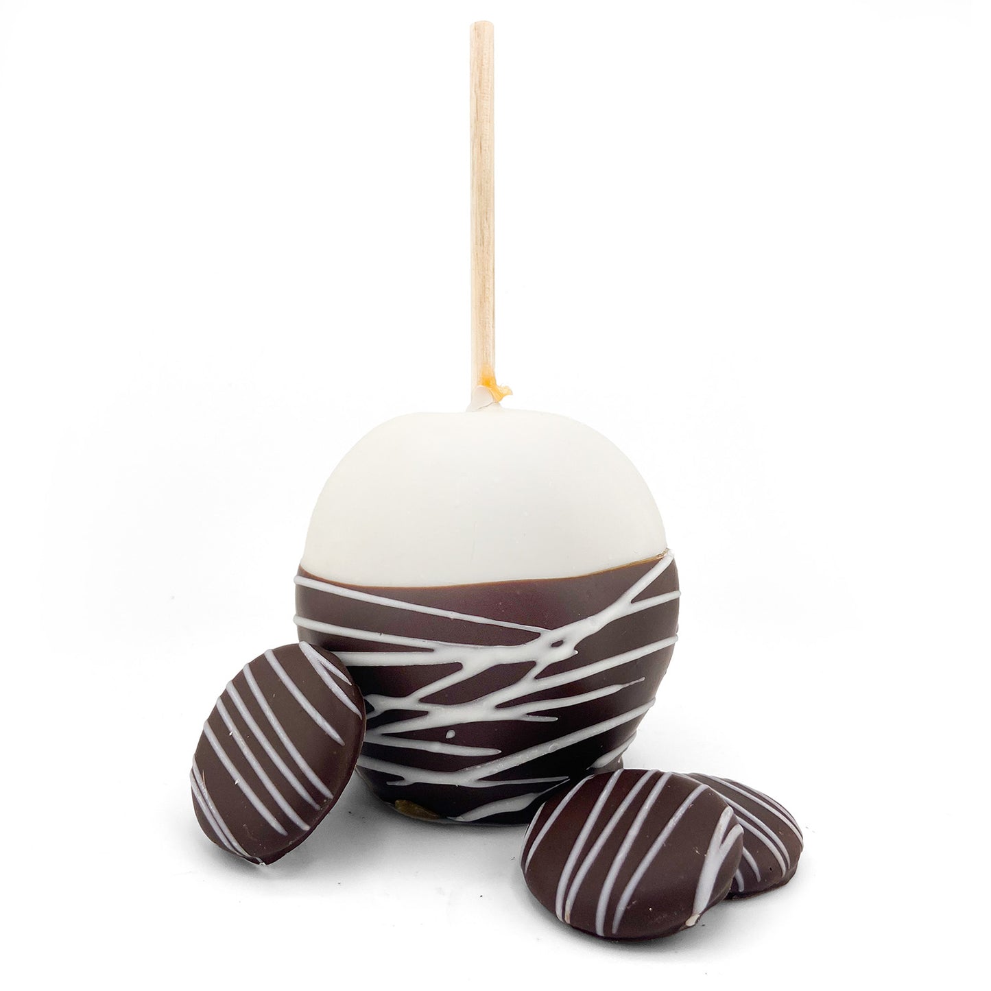 Peppermint Patty Caramel Apple