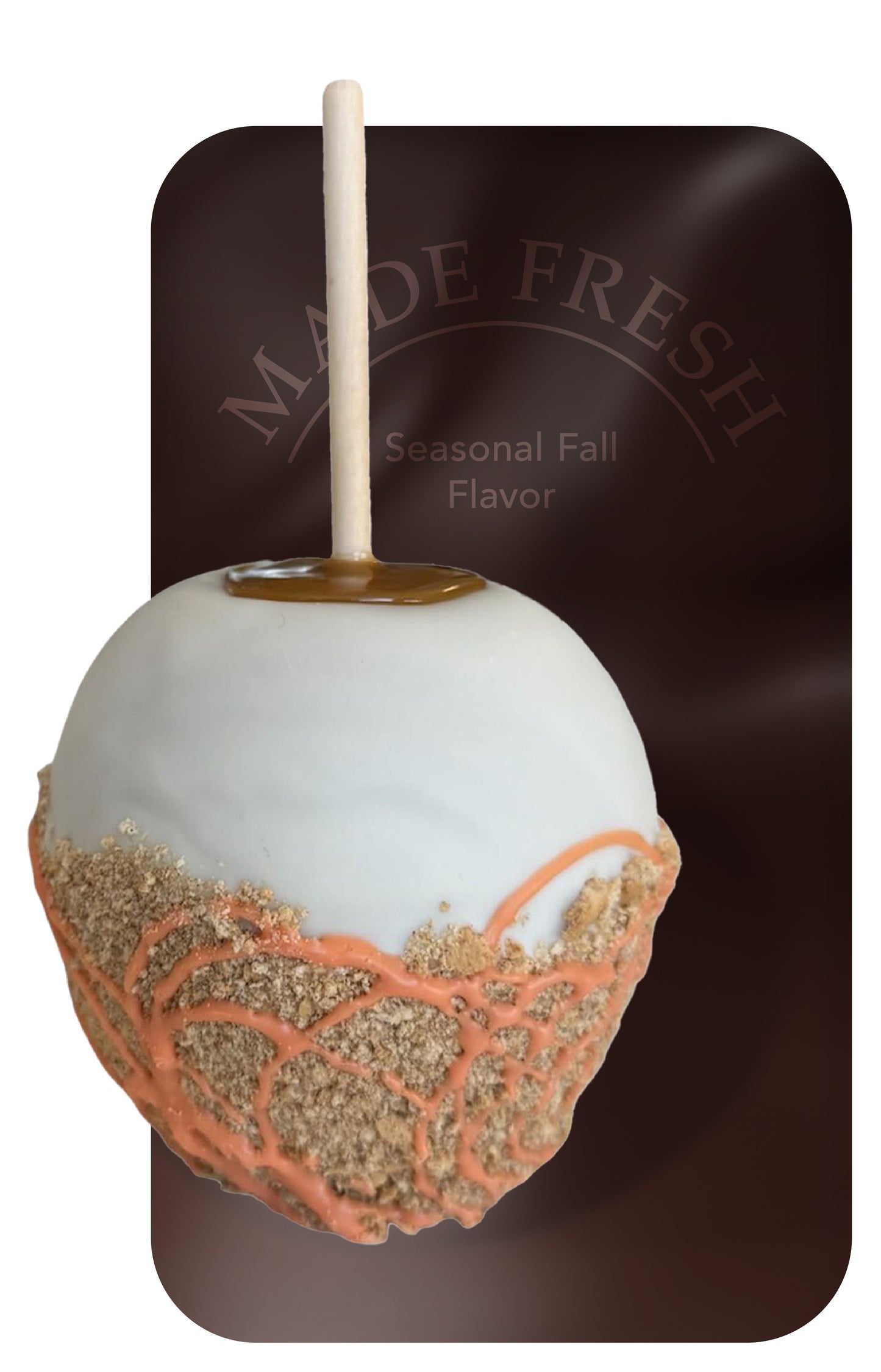 Pumpkin Spice Caramel Apple