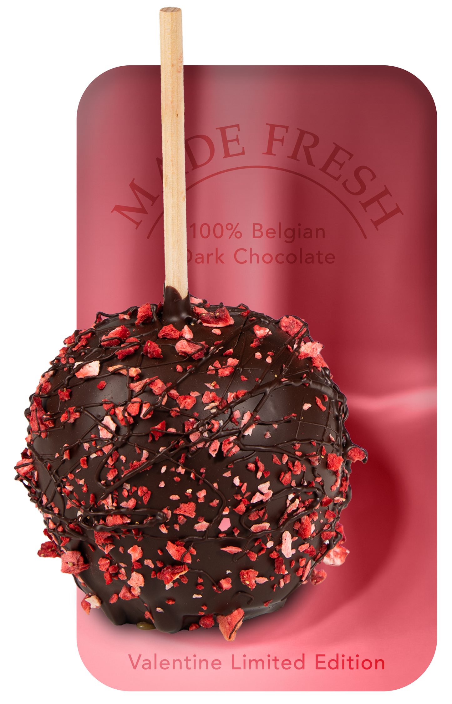 Chocolate Strawberry Caramel Apple